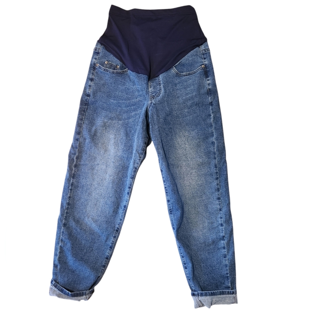 Women's Blue Maternity Jeans Size Medium